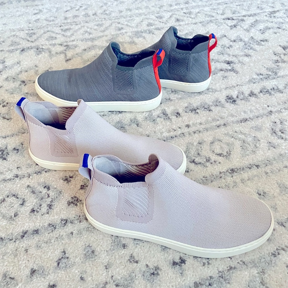 Two pairs of Rothy’s The Chelsea size 7.5